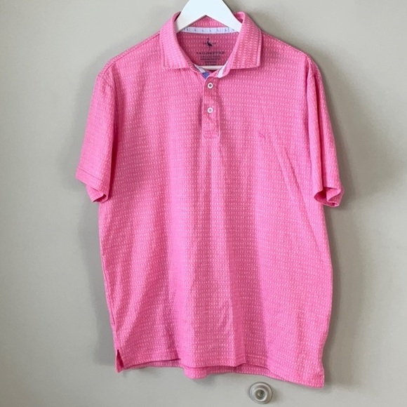 TAILORBYRD Geometric Performance Polo - Picture 1 of 5